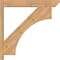Ekena Millwork Westlake Slat Smooth Outlooker, Western Red Cedar, 5 1/2"W x 32"D x 32"H OUT06X32X32WTL06SWR - alternate 3
